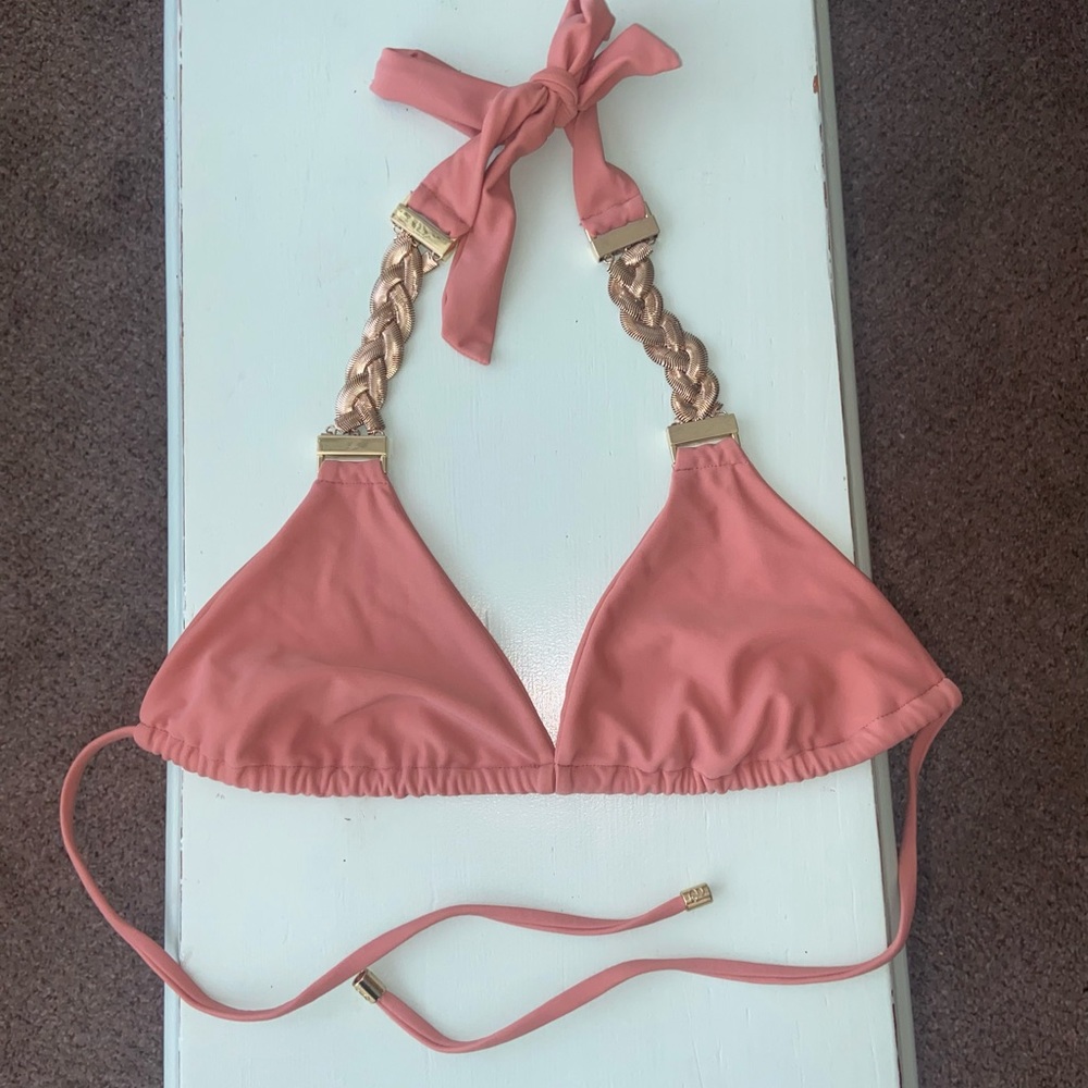 Beach Bunny “Alexa” Braided Chain bikini top